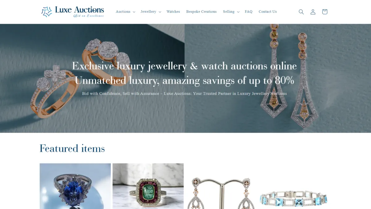 Luxe Auctions preview